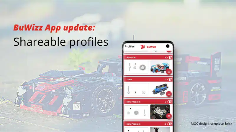 BuWizz App-Update: Shareable Profile