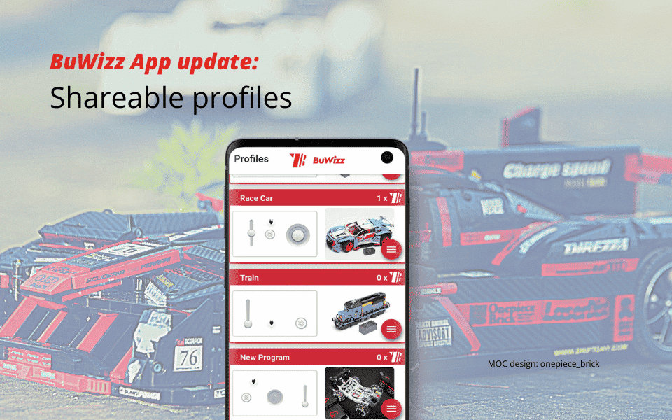 BuWizz App update: Shareable profiles
